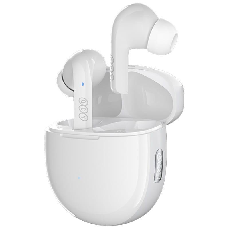 Auriculares Qcy T18 Melobuds Tws Blanco  Bluetooth