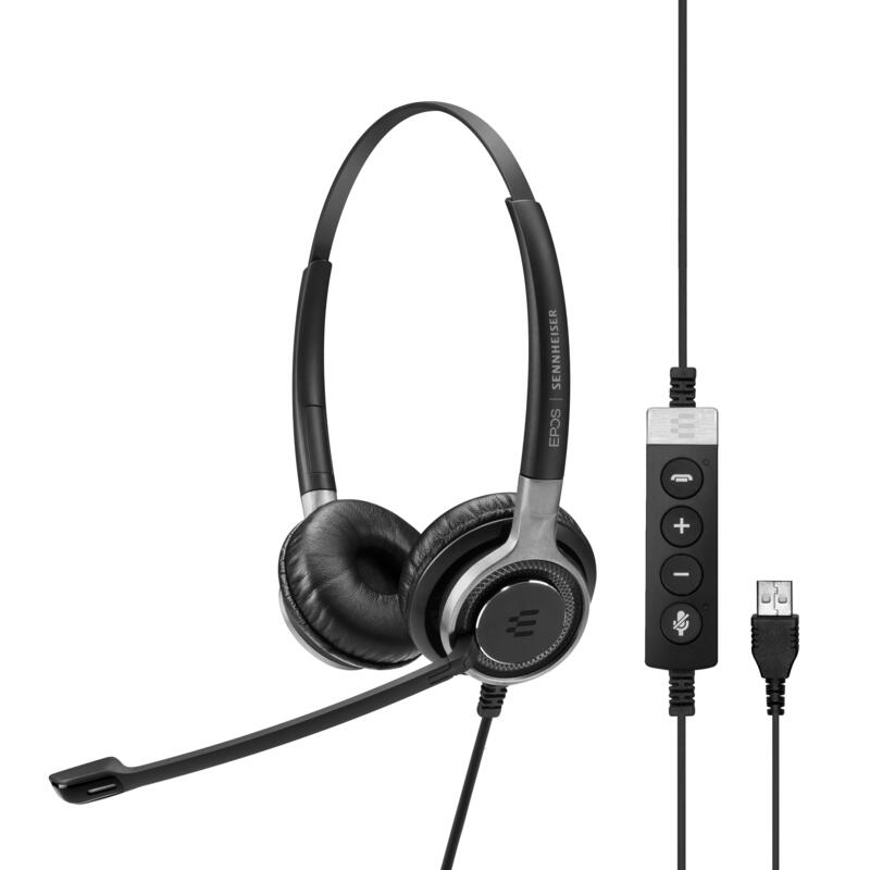 Auriculares Sennheiser Impact Sc 660 Usb Ml Premium