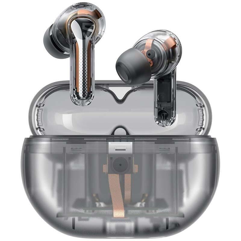 Auriculares  Soundpeats Capsule3 Pro Tws Negro Transparente  Bluetooth
