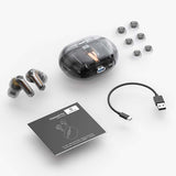 Auriculares  Soundpeats Capsule3 Pro Tws Negro Transparente  Bluetooth