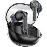 Auriculares Soundpeats Clear Negro  Bluetooth