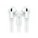 Auriculares Tech One Tech Eartech Hop Tec1202 Con Micrófono Lightning Blancos