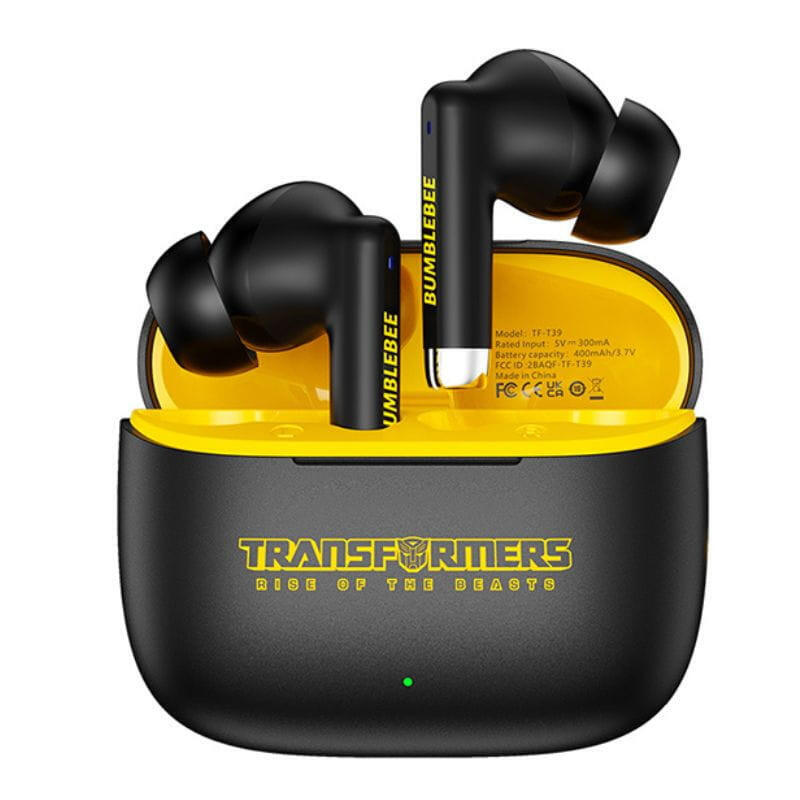 Auriculares  Transformers Tf-T39 Negro/Amarillo