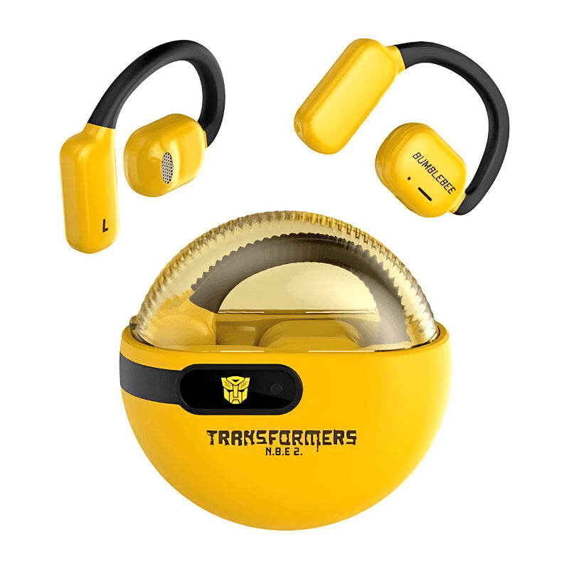 Auriculares  Tws Transformers Tf-T09 Bluetooth Amarillo  Inalámbricos