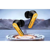 Auriculares Tws Transformers Tf-T10 Bluetooth Amarillo  Inalámbricos