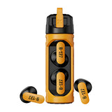 Auriculares Tws Transformers Tf-T11 Bluetooth Amarillo  Inalámbricos