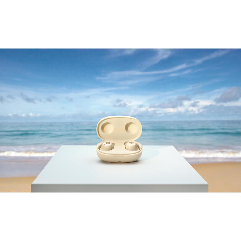 Auriculares Urbanista True Wireless Inalambricos Lisbon Vanilla Cream Amarillo Vainilla
