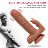 Austin Dildo Con 20 Modos De Vibración Y Estimulador De Clítoris