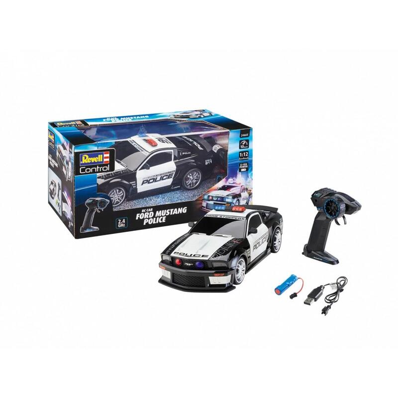 Auto Zdalnie Sterowane Rc Car Ford Mustang Police Policja