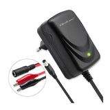 Qoltec 52424 Automatic Charger For Agm Gel Std 12v Battery 1.5a Rectifier With Led Indicator