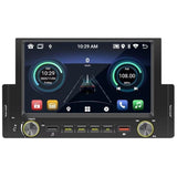 Autorradio 1 Din Swm 170-J 2gb/64gb Gps Carplay/Android Auto Negro