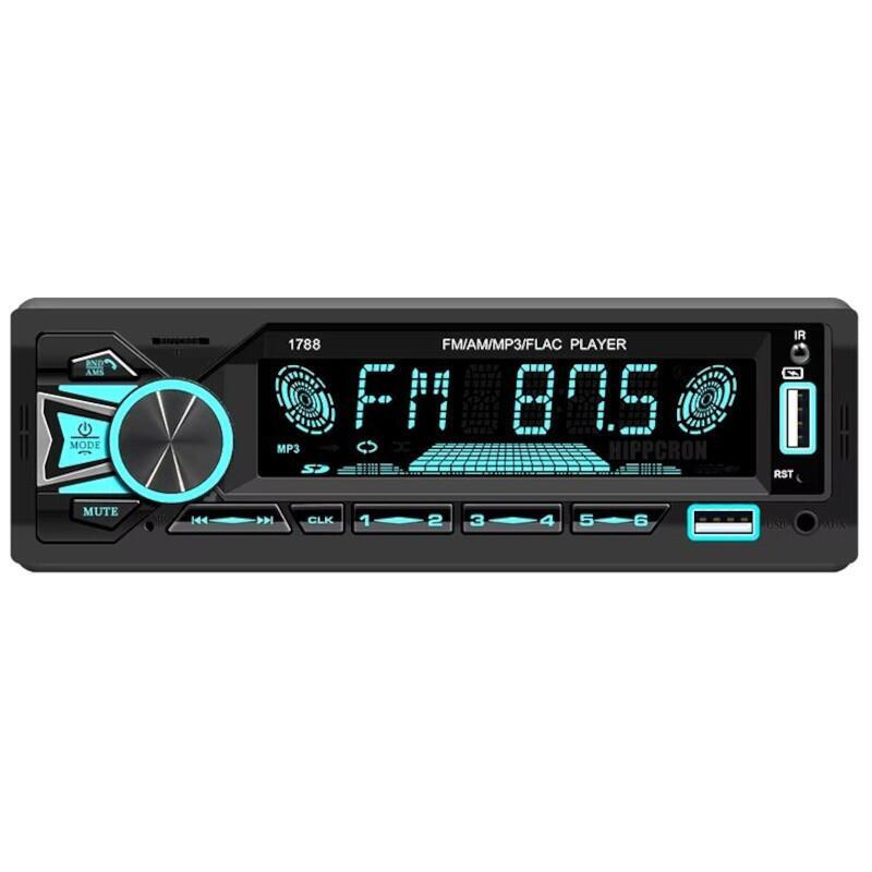 Autoradio 1 Din Swm 1789 Bluetooth Negro