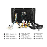 Autoradio 2 Din Cl-901a 9" Android 8.1 1gb 32gb Bluetooth  Wi-Fi Gps