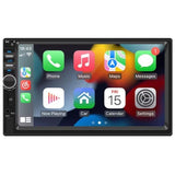 Autoradio 2 Din Swm F7018c 7 Pulgadas Bluetooth/Carplay Usb Negro