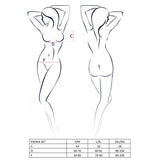 Set  Sujetador Abierto  Ksenia  Negro :