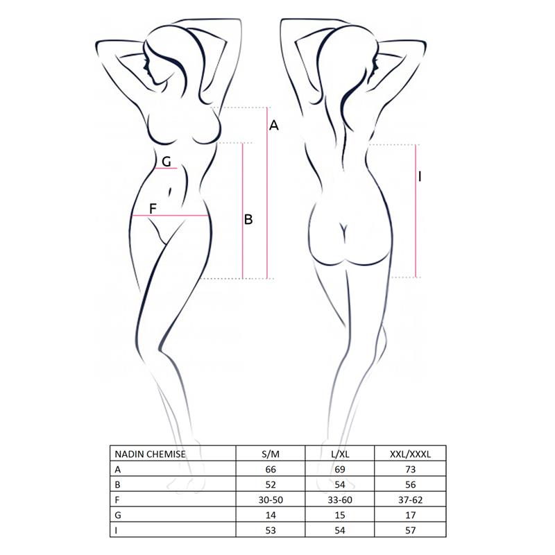 Nadin Chemise Blanco Talla (Interno):Xxl/Xxxl