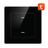 Avatto N-Ts10-B2 2 Botones Wifi Negro - Interruptor Táctil Inteligente