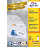 Avery 3659 Etiqueta Autoadhesiva Rectángulo Permanente Blanco 1200 Pieza(S)