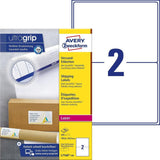 Avery L7168-100 Etiqueta Autoadhesiva Rectángulo Permanente Blanco 200 Pieza(S)