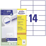 Avery Zweckform, Labels Avery 105 X 42,3mm, A4 (3653)