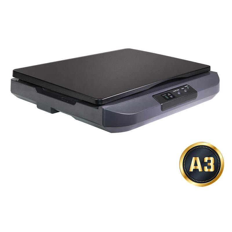 Avision Fb5100 Escáner De Cama Plana 600 X 1200 Dpi A3 Negro, Gris