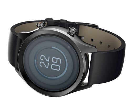 Ticwatch C2 Plus Onyx Smart Watch, Hr, 20 Mm, Black