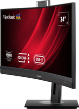 Monitor Viewsonic  34"  Vg3457cv Led3440 X 1440 Pixeles Ultrawide Quad Hd Negro