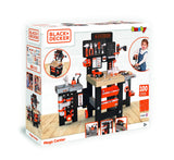 Smoby Black+Decker Mega Banco De Trabajo Centro, Herramienta Infantil Gris/Naranja 7600360726