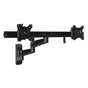 EAN 0065030866347 - StarTech.com ARMDUALWALL soporte para monitor 61 cm (24") Negro imagen 1
