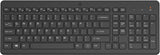 Full-Size Wireless Keyboard  With Chiclet Layout, 2.4 Ghz
