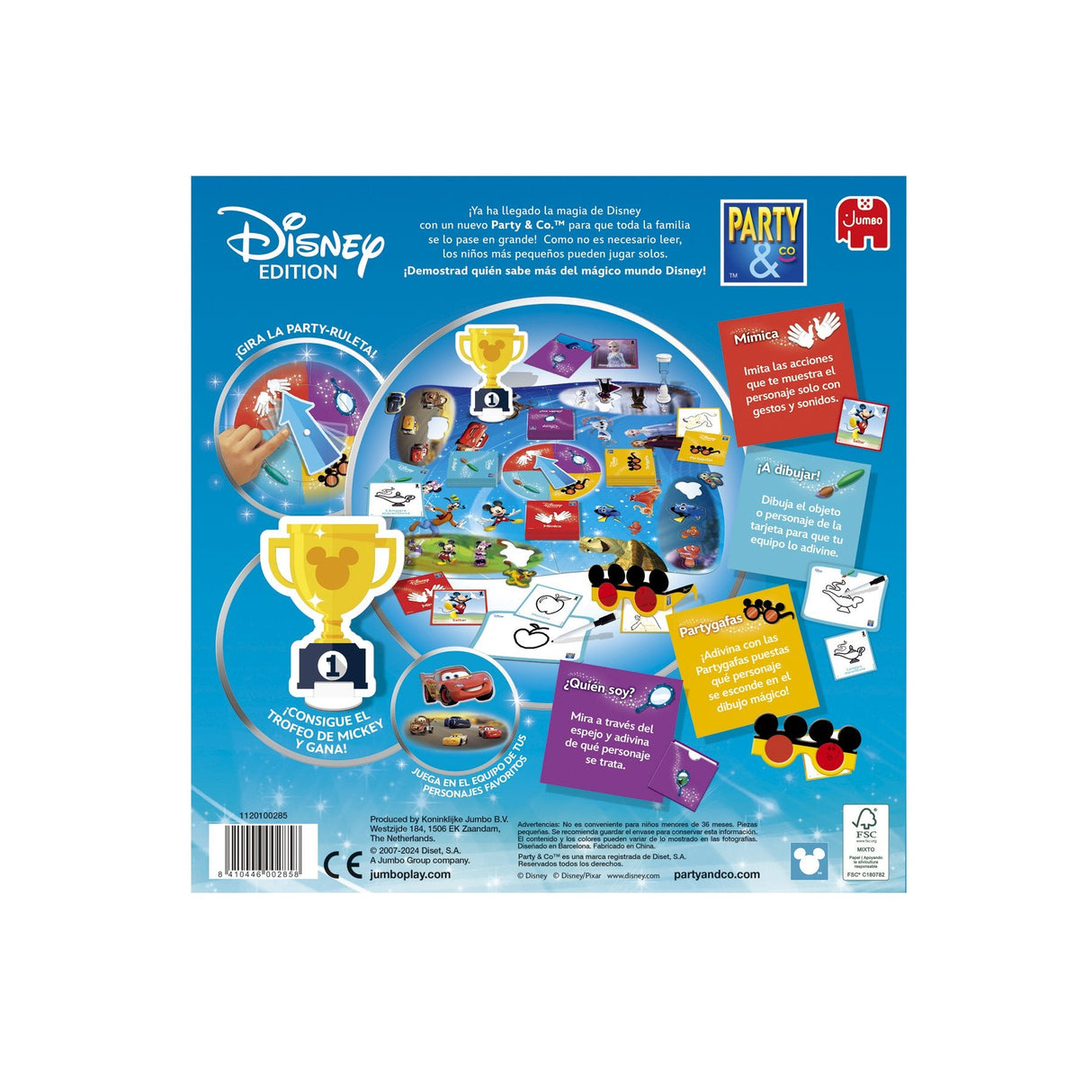 Juego De Mesa Party & Co. Disney