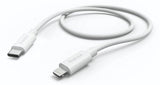 Cable  Hama  Usb-C A Lightning - Longitud 0.75m - Velocidad Hasta 480mbps - Blindado - Negro