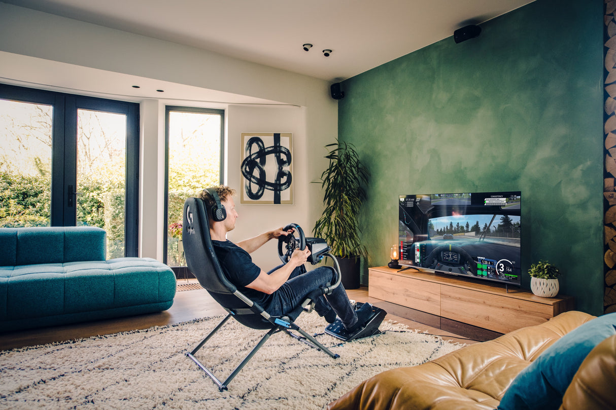 Silla Gaming Playseat Challenge X - Logitech G Edition  Negro, Gris