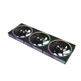 Ventilador Pc  Zalman Zm-Df120r A3 Black  Argb 1x Vent 120mm