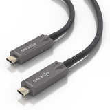 Cable Usb3.1 Aisens Gen2 10gbps Aoc 4k 3a 60w E-Mark Usb-C M/M 7.5m