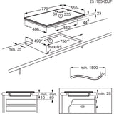 EAN 7333394049427 - Electrolux EIS82453IZ Negro Integrado 80 cm Con placa de inducción 4 zona(s) imagen 17