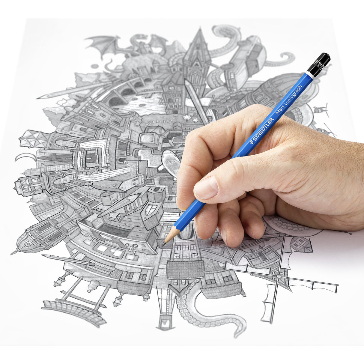 EAN 4007817104729 - Staedtler Mars Lumograph 100 12 pieza(s) imagen 4