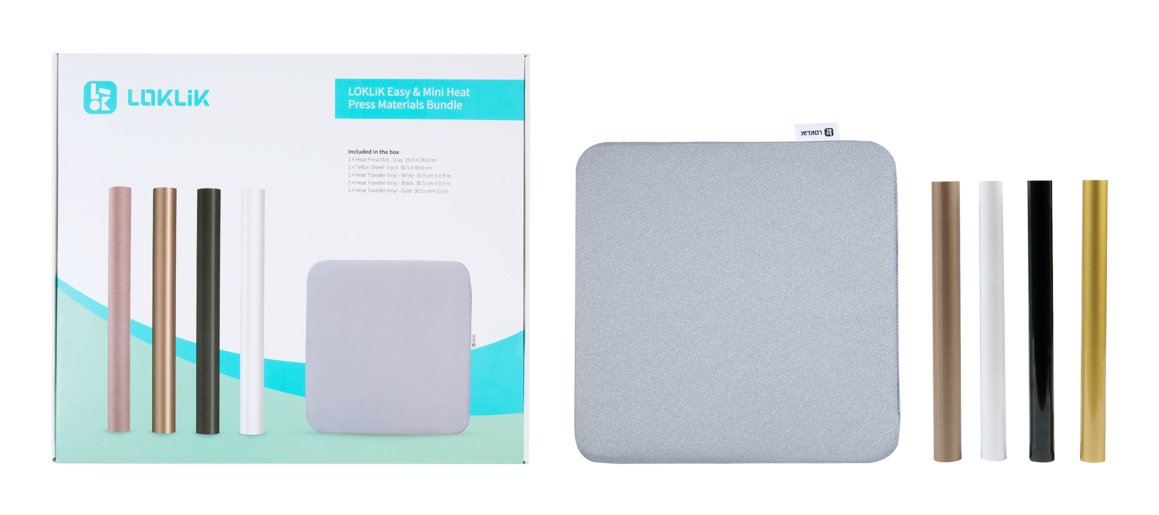 Loklik Starter Set Für Mini & Easy Heat Press