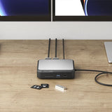 Dockingstation Universal Dual Displayport 4k