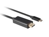 EAN 5901969436808 - Lanberg CA-CMDP-10CU-0010-BK adaptador de cable de vídeo 1 m USB Tipo C DisplayPort Negro imagen 3