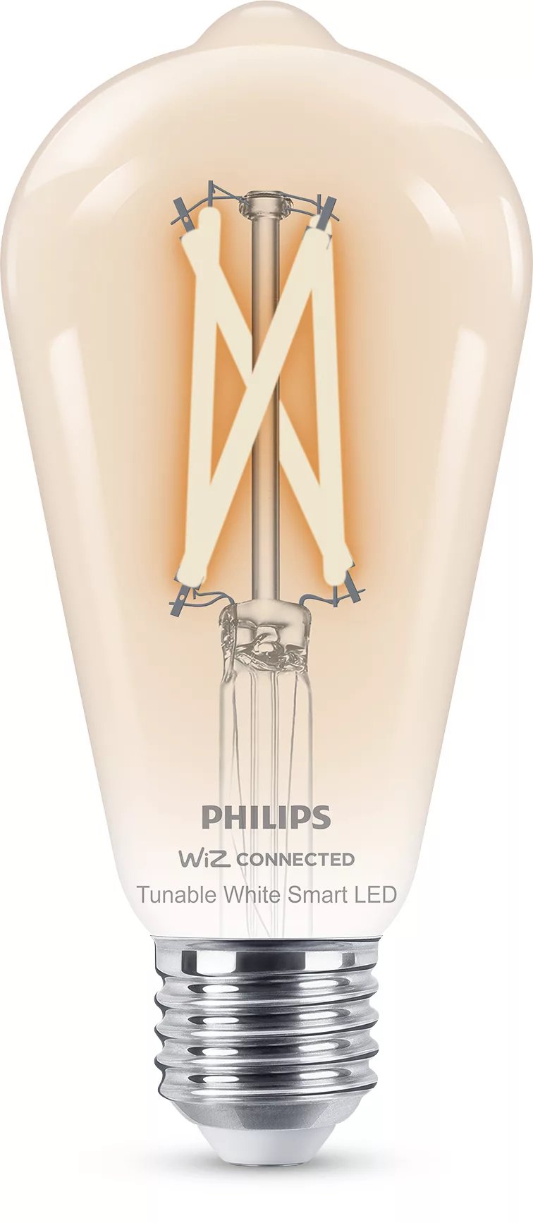 Philips Smart Bombilla Con Filamento Transparente 7 W (Equiv. 60 W) St64 E27