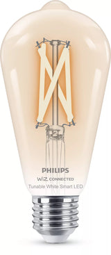 Philips Smart Bombilla Con Filamento Transparente 7 W (Equiv. 60 W) St64 E27