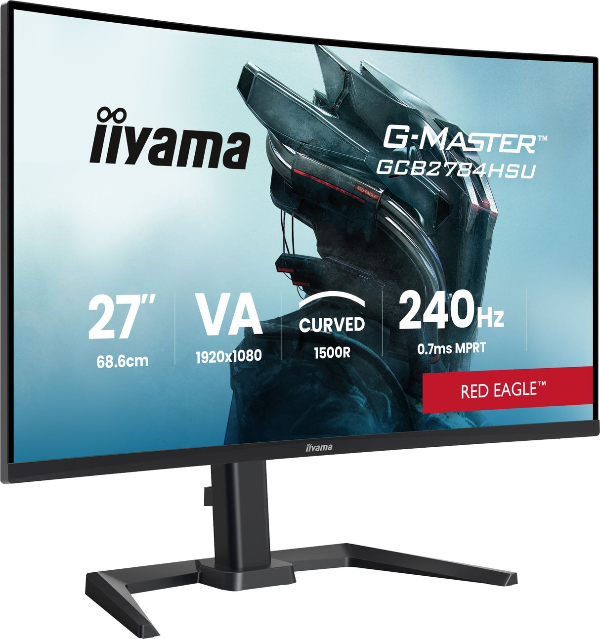 Iiyama 68.6cm 27" Gcb2784hsu-B1 16:9 2xhdmi+Dp+2xusb Va