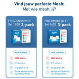 EAN 4023125031274 - Mesh Set FRITZMESH SET 1600 3-PACK EDITION INTERNATIONAL Doble banda (2,4 GHz / 5 GHz) Wi-Fi 6 (802.11ax) imagen 9