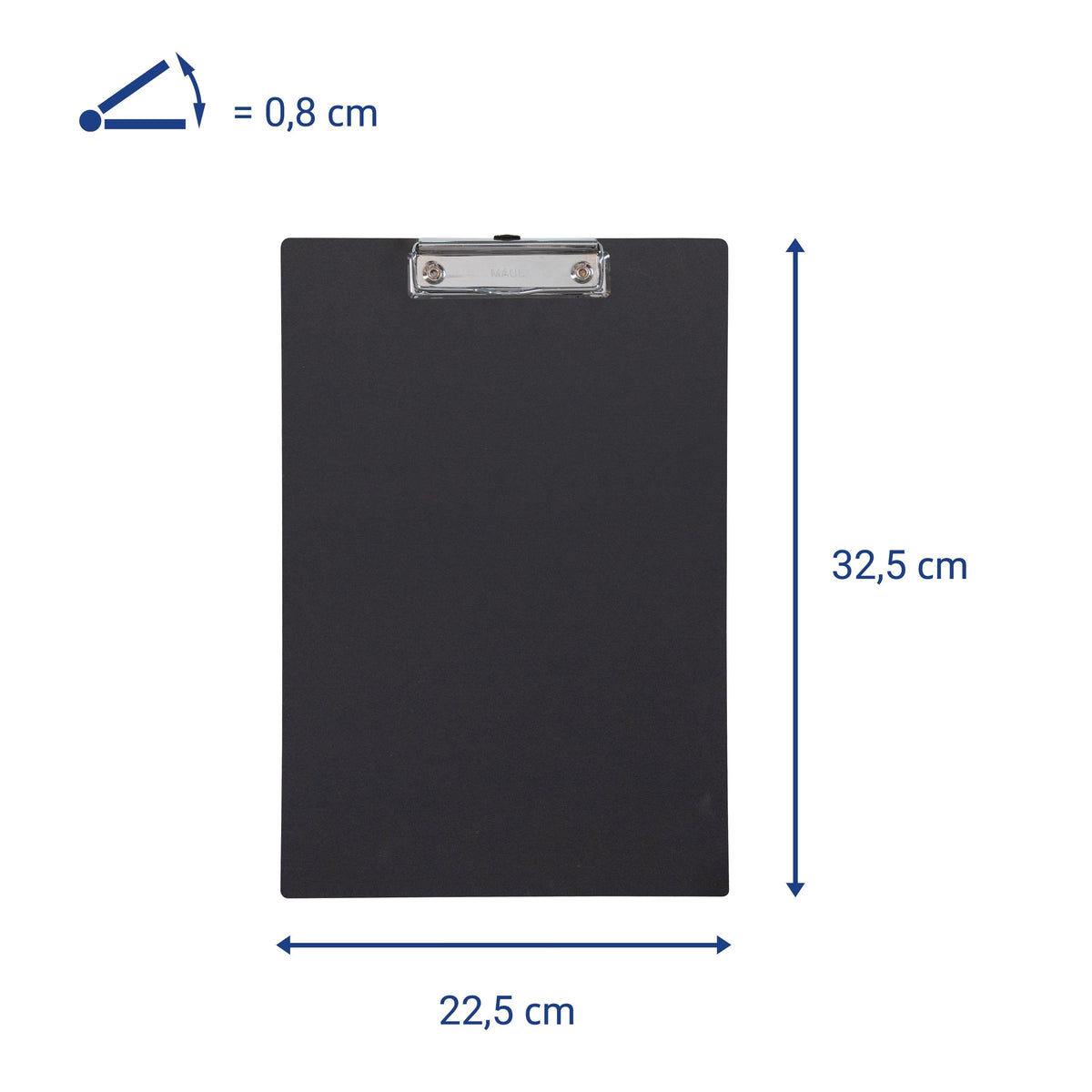 Maul Portapapeles Maulbalance A4 Negro Cartón