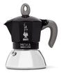 EAN 8006363029100 - Bialetti Moka Induction Cafetera italiana 0,4 L Negro, Plata imagen 1
