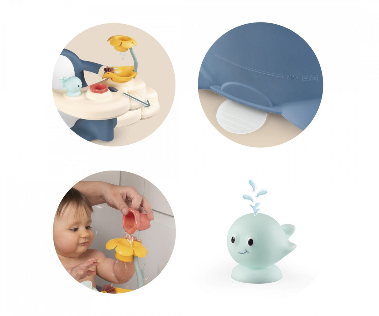 EAN 3032161404042 - Smoby Dickie 7600140404 asiento de baño para bebés Niño/niña Multicolor Plástico imagen 3