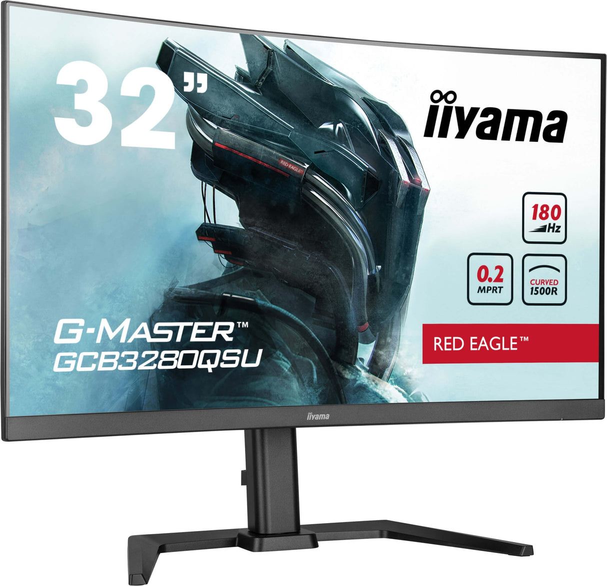 Monitor Iiyama G-Master Gcb3280qsu-B2 (31.5") 2560 X 1440 Pixeles Dual Qhd Led Negro
