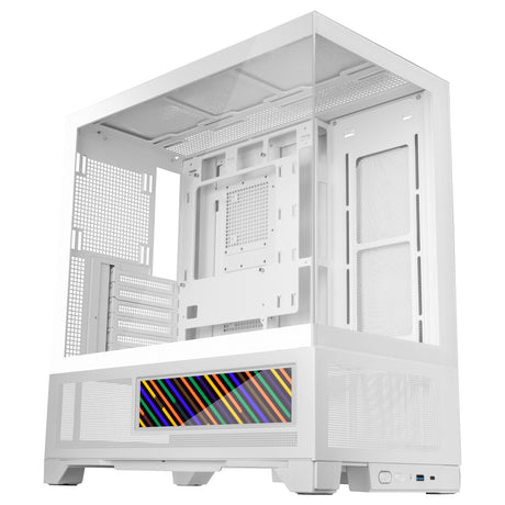 EAN 8435693112563 - Mars Gaming MCLCDXW carcasa de ordenador Midi Tower Blanco imagen 9