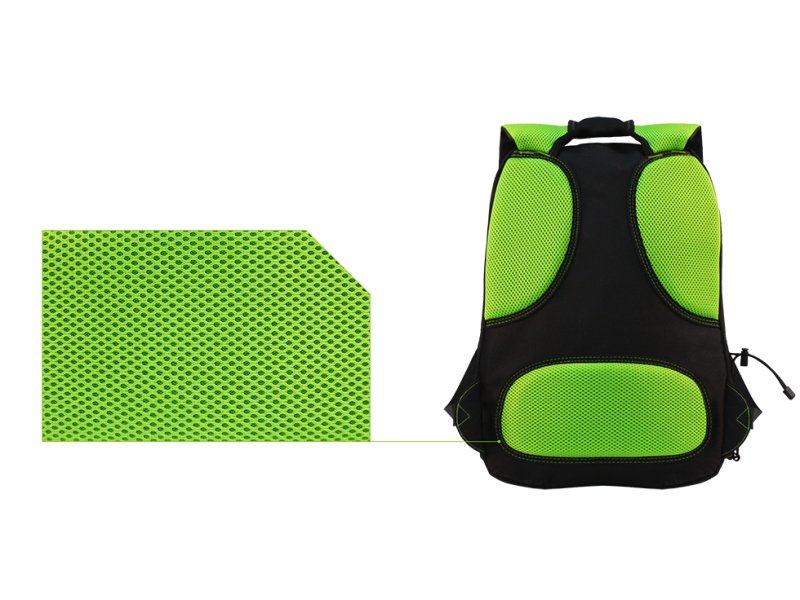 Keep Out Mochila Gaming Bk7 Xl Negro-Verde 17"